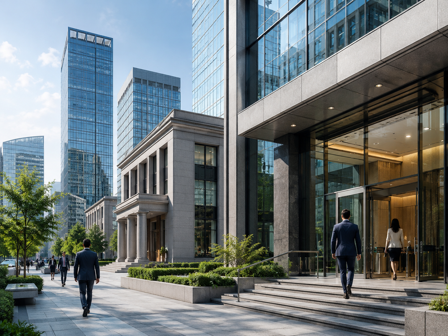 Edificios corporativos e instituciones